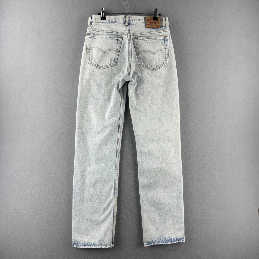 Vintage Levis Jeans Mens 31x32 (Fits 29x31) 501 Acid Wash 90s Made in‎ USA